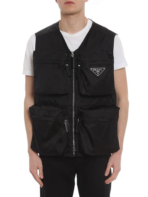 prada waistcoat|prada gilet.